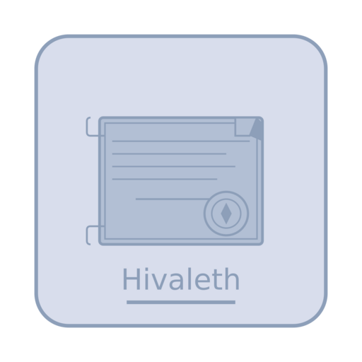 Логотип Hivaleth